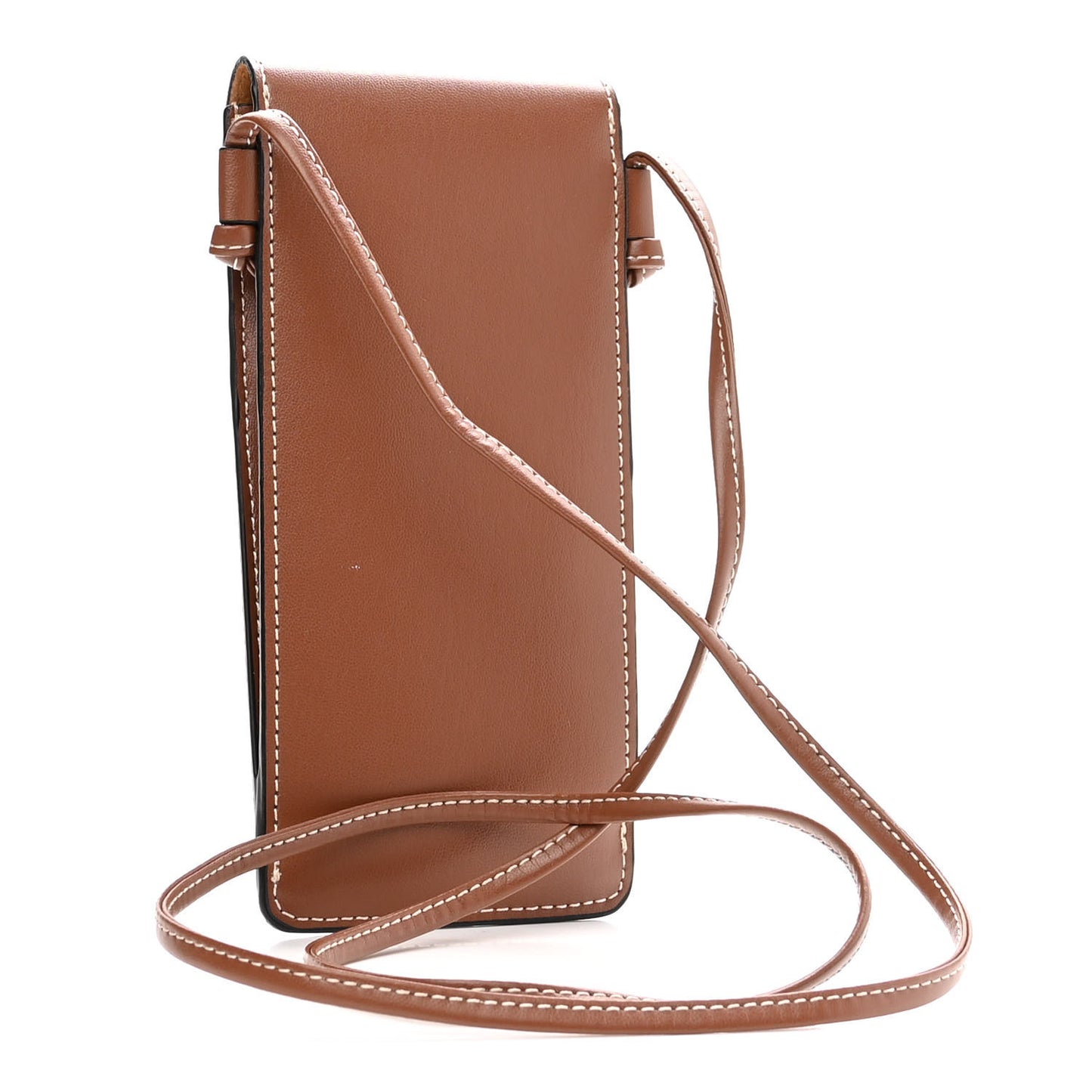 Smooth Calfskin Sunglasses Pouch Tan