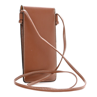 Celine Smooth Calfskin Sunglasses Pouch Tan 2 of 8
