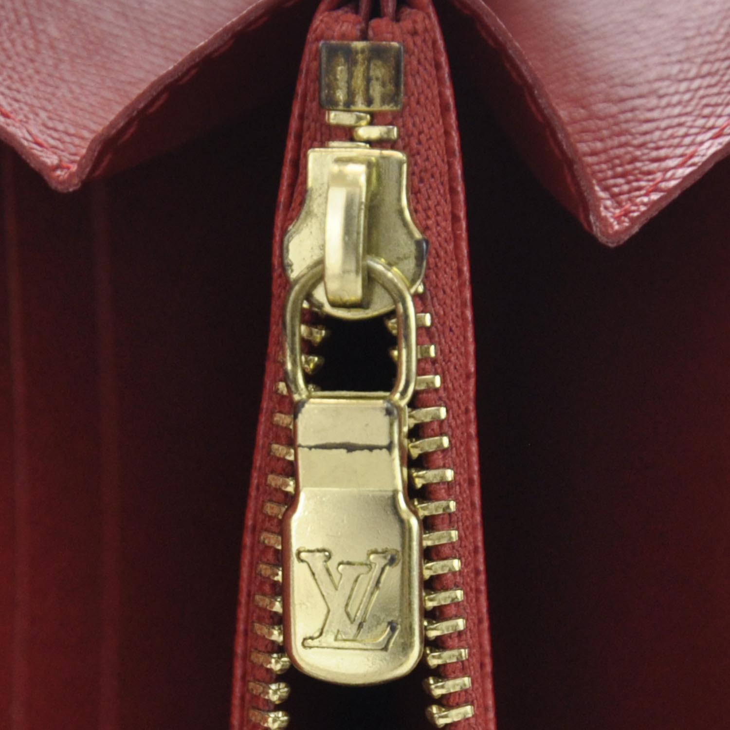 Louis Vuitton Monogram Groom Sarah Wallet Red 8 of 10