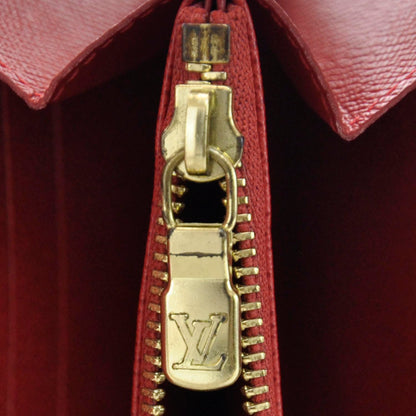 Louis Vuitton Monogram Groom Sarah Wallet Red 8 of 10