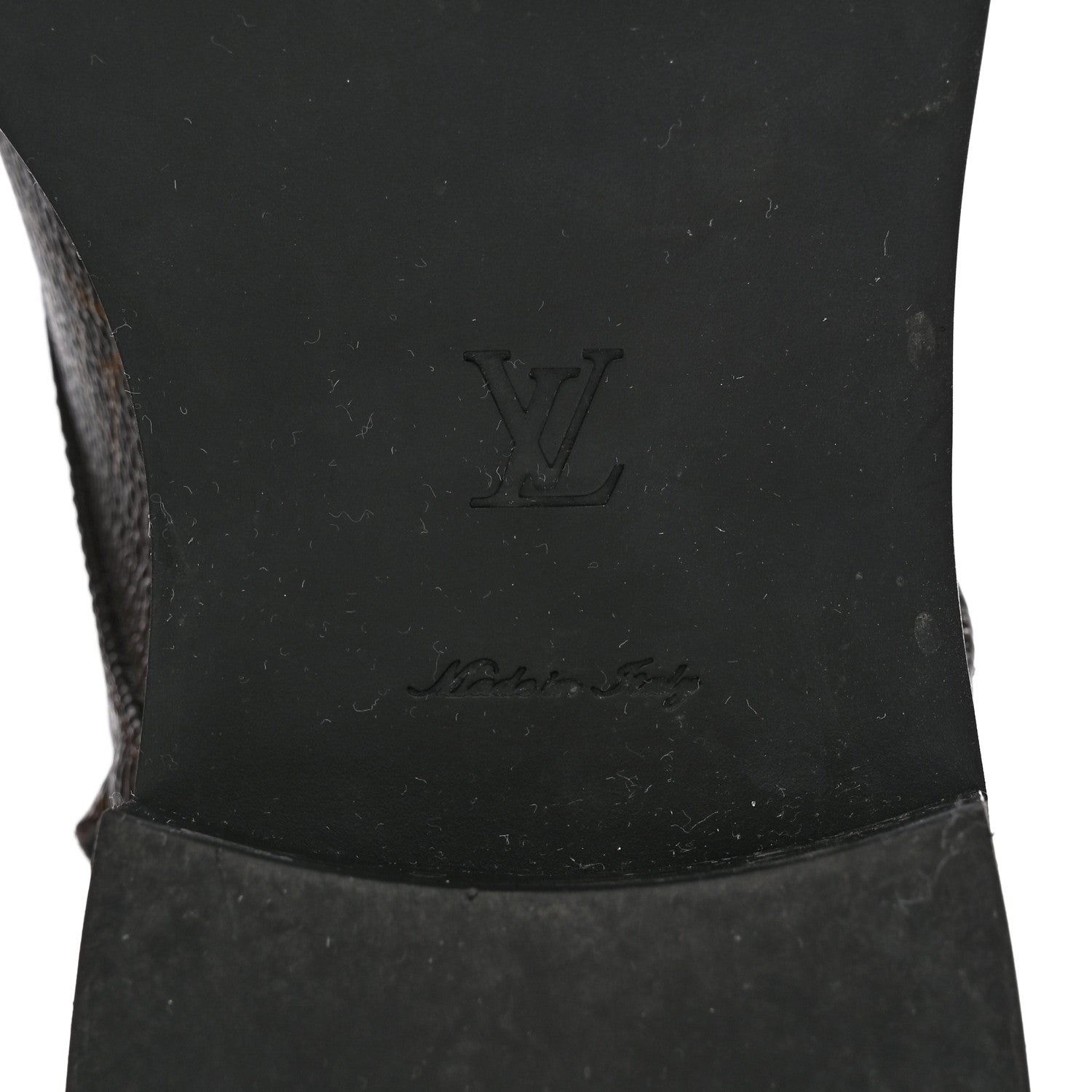 Louis Vuitton Calfskin Monogram Wonderland Flat Ranger Boots 36 Black 6 of 12