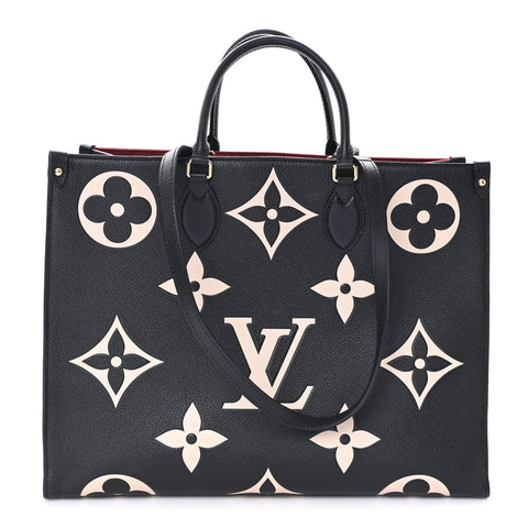 Empreinte Monogram Giant Onthego GM Black Beige