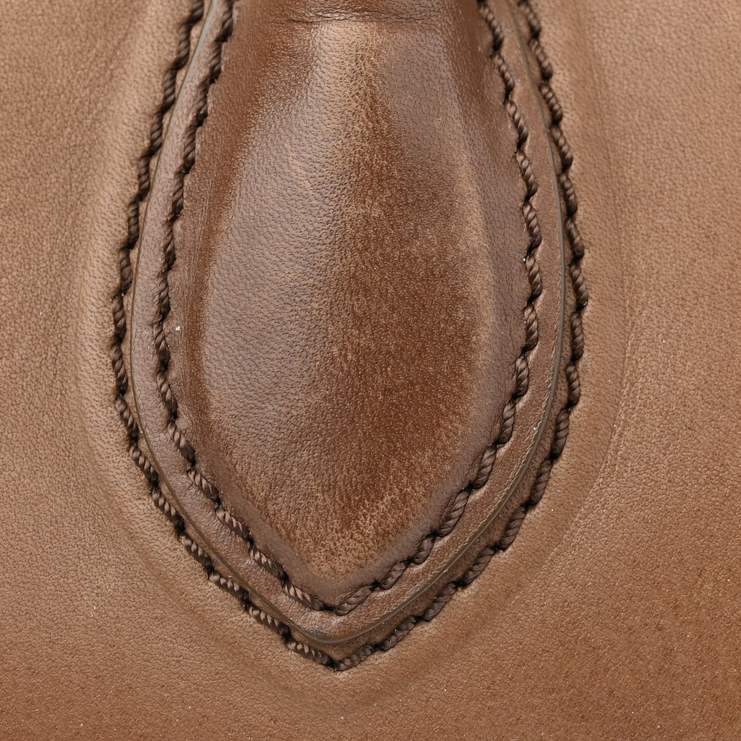 Smooth Calfskin Medium Phantom Luggage Tan