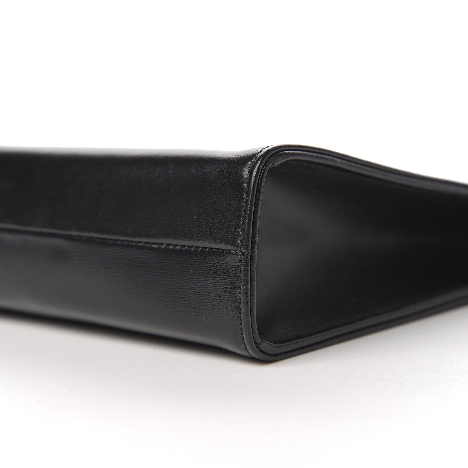 Gucci Textured Calfskin Horsebit 1955 Zip Pouch Black 8 of 9