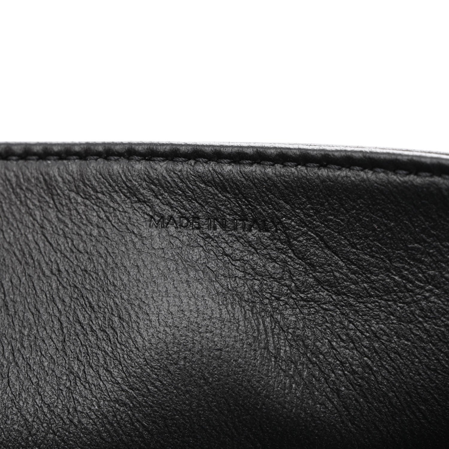 Celine Smooth Calfskin Triangle Crossbody Bag Black 6 of 11