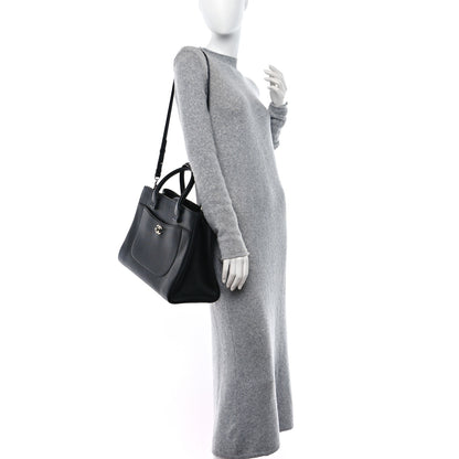 Chanel Grained Calfskin Medium Neo Executive Shopper Tote Black 2 of 18