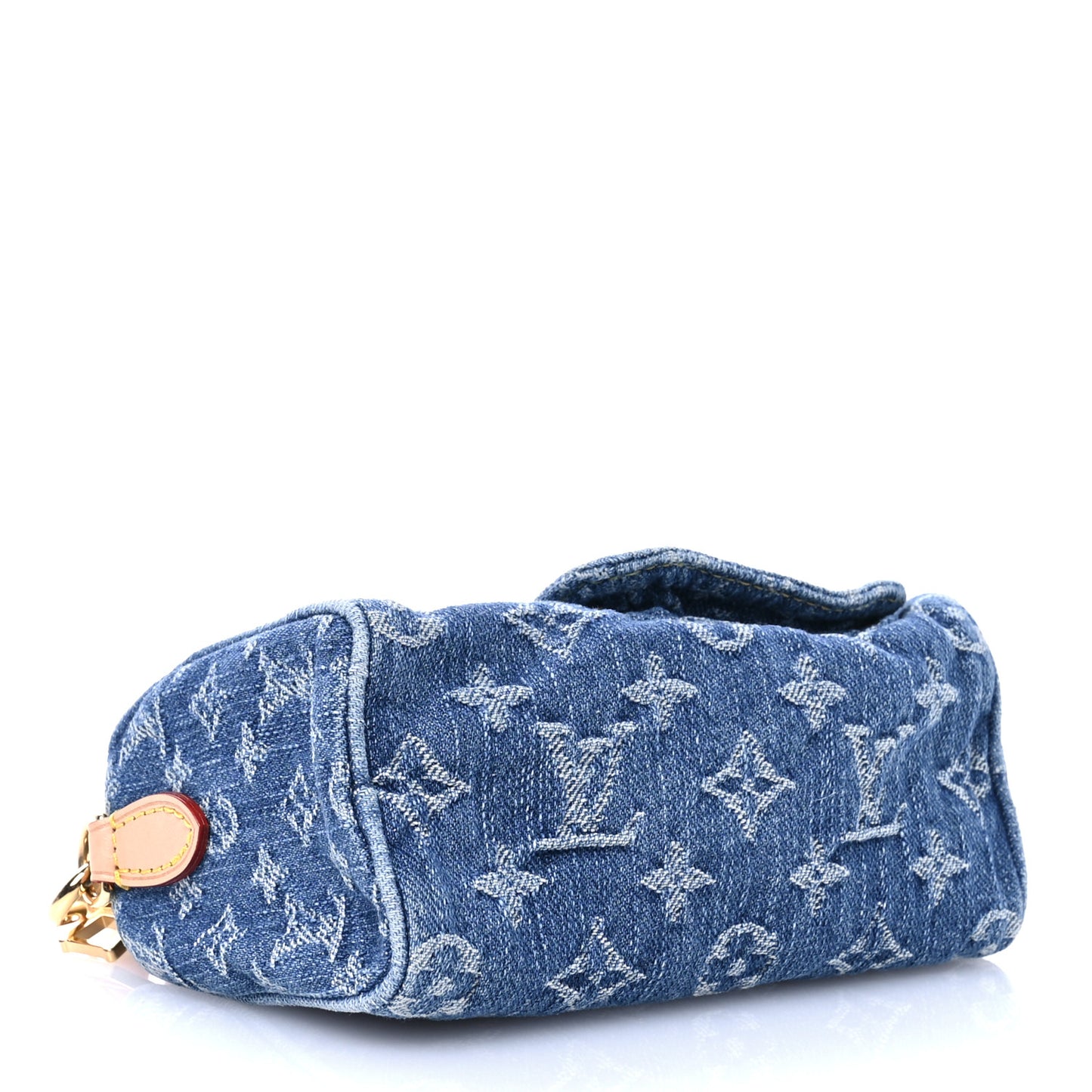 Monogram Denim Nano Speedy Blue
