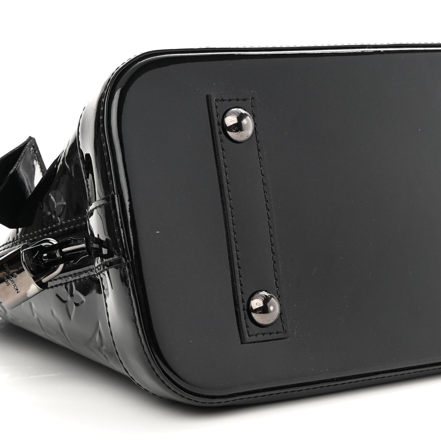 Louis Vuitton Vernis Alma PM Noir Magnetique 7 of 8