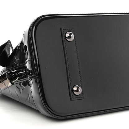 Louis Vuitton Vernis Alma PM Noir Magnetique 7 of 8