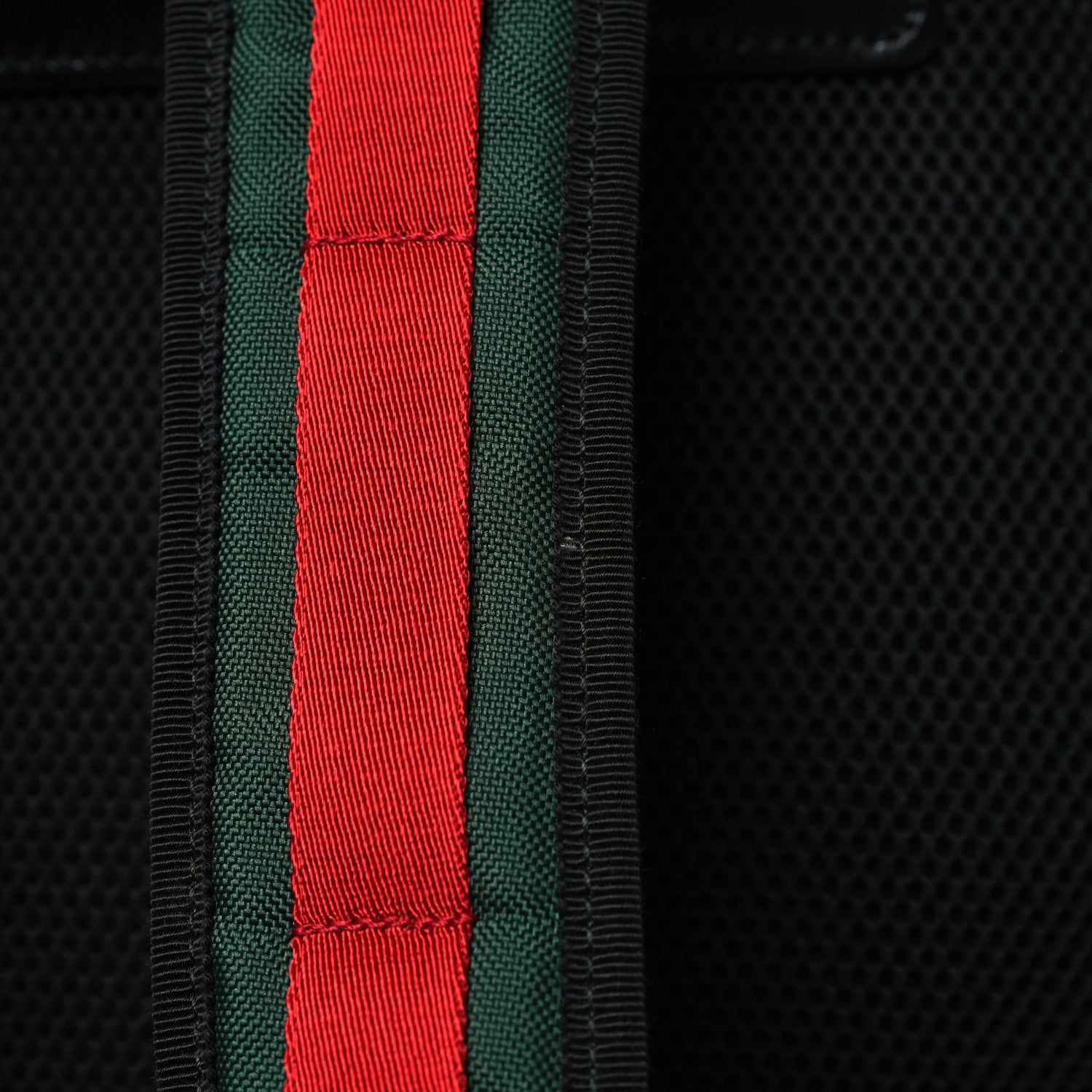 Gucci Techno Canvas Web L'Aveugle Par Amour Embroidered Double Buckle Backpack Black 11 of 11