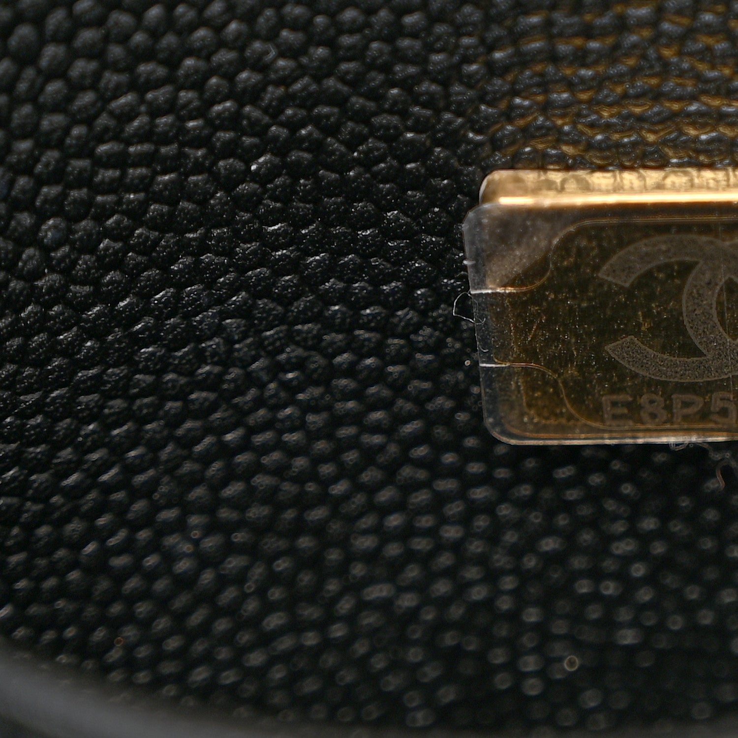 Chanel Caviar Quilted Small Shopping Tote Black 7 of 12