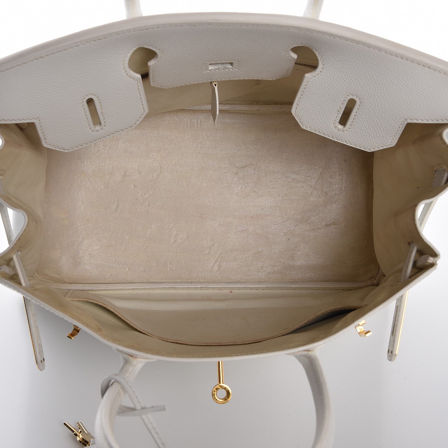 Hermes Epsom Birkin 30 White 7 of 50