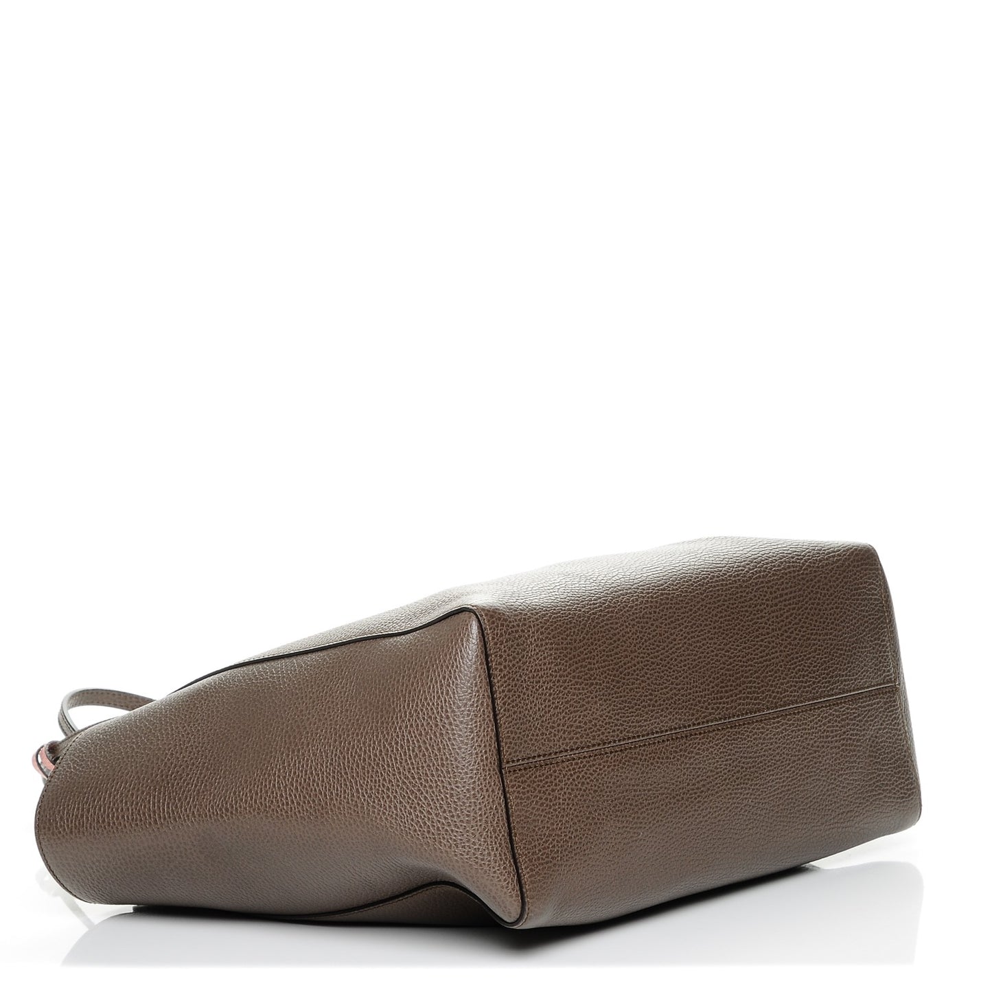 Dollar Calfskin Medium Swing Tote Grey Field Soft Pink