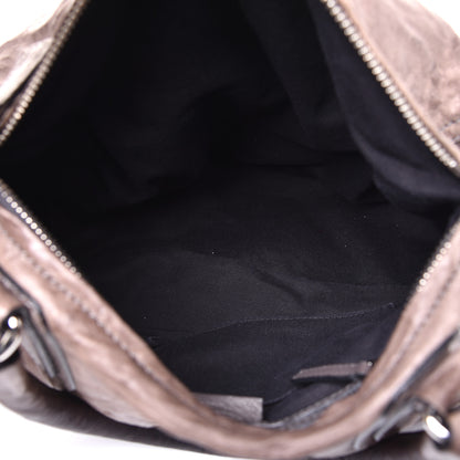 Givenchy Tumbled Sheepskin Medium Pandora Charcoal 5 of 9