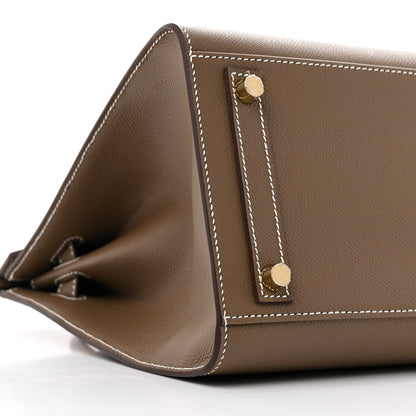 Hermes Epsom Birkin Sellier 30 Etoupe 8 of 10