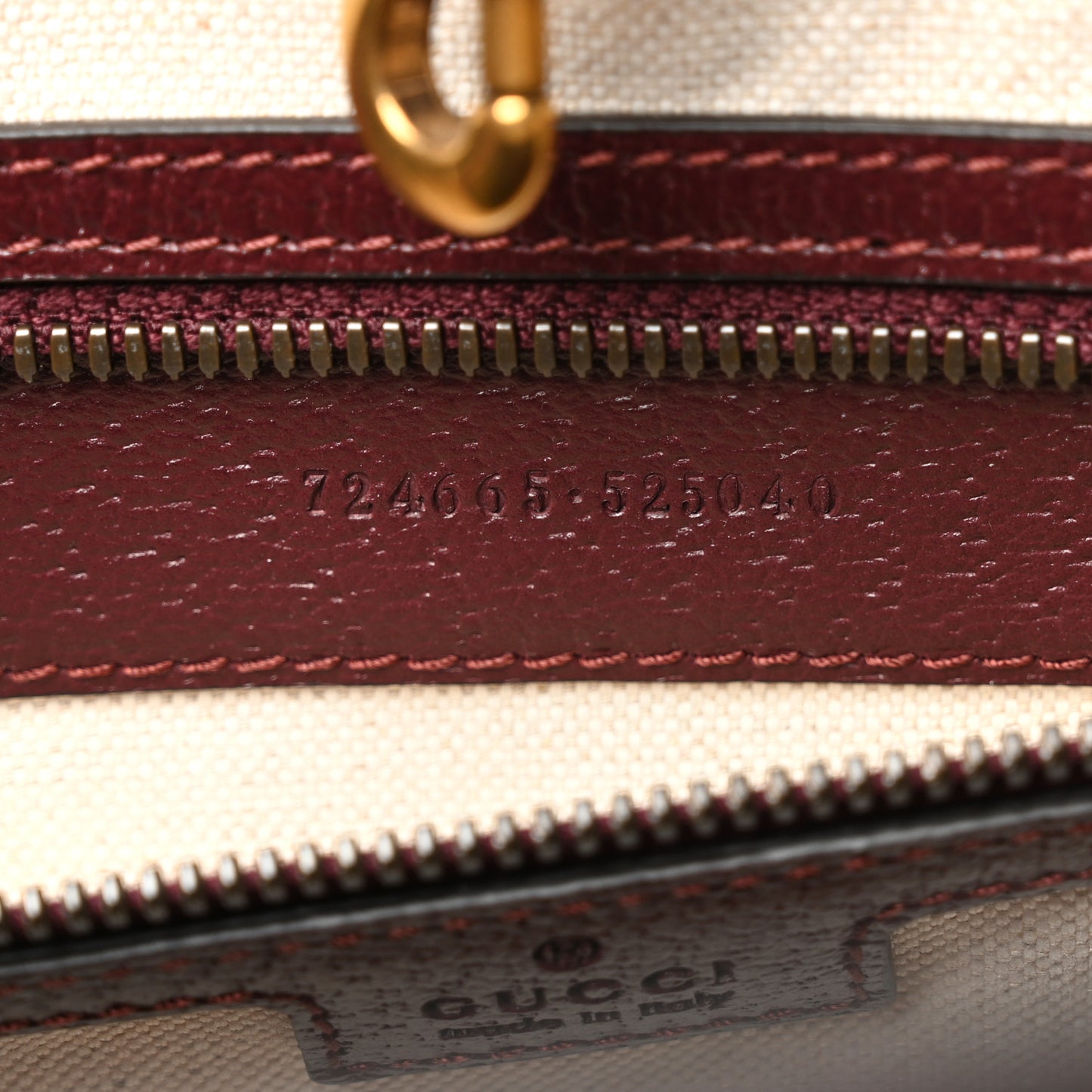 Monogram GG Mignon Textured Dollar Calfskin GG Supreme Monogram Quilted Mini GG Large Tote Bag Burgundy Beige Ebony