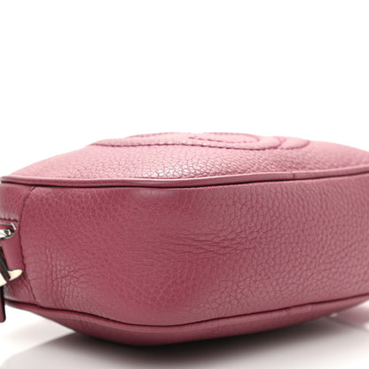 Gucci Pebbled Calfskin Children's Mini Soho Disco Messenger Bag Peonia Flower 23 of 25