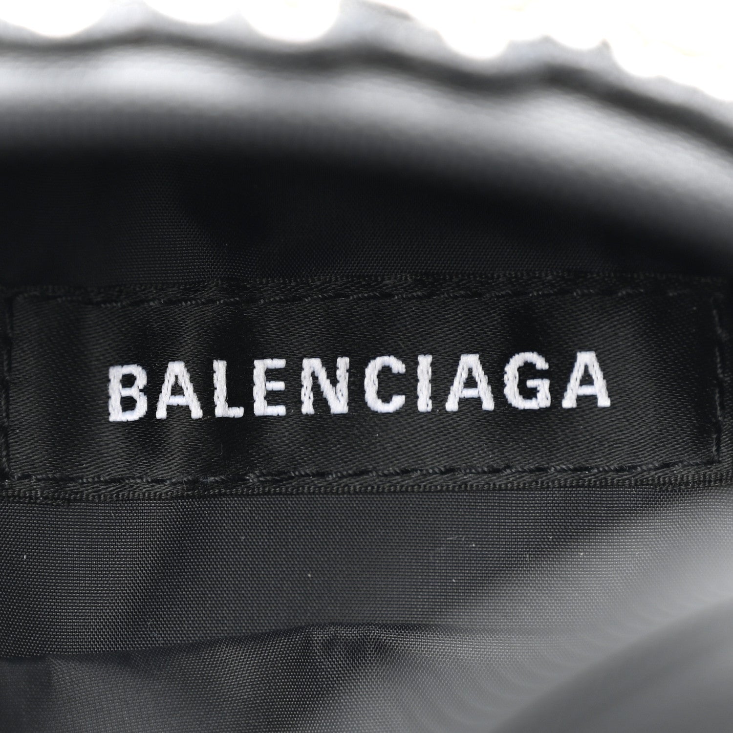 Balenciaga Recycled Casual Nylon Gamer Patches Mini Crossbody Backpack Black 6 of 10