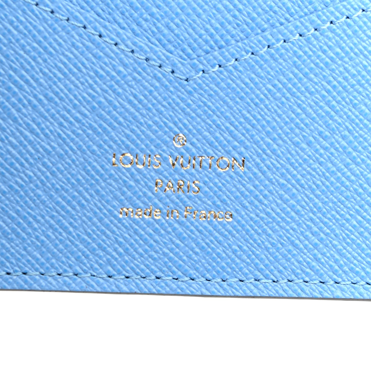 Louis Vuitton Monogram 2021 Christmas Animation China Passport Cover Myosotis Blue 6 of 7