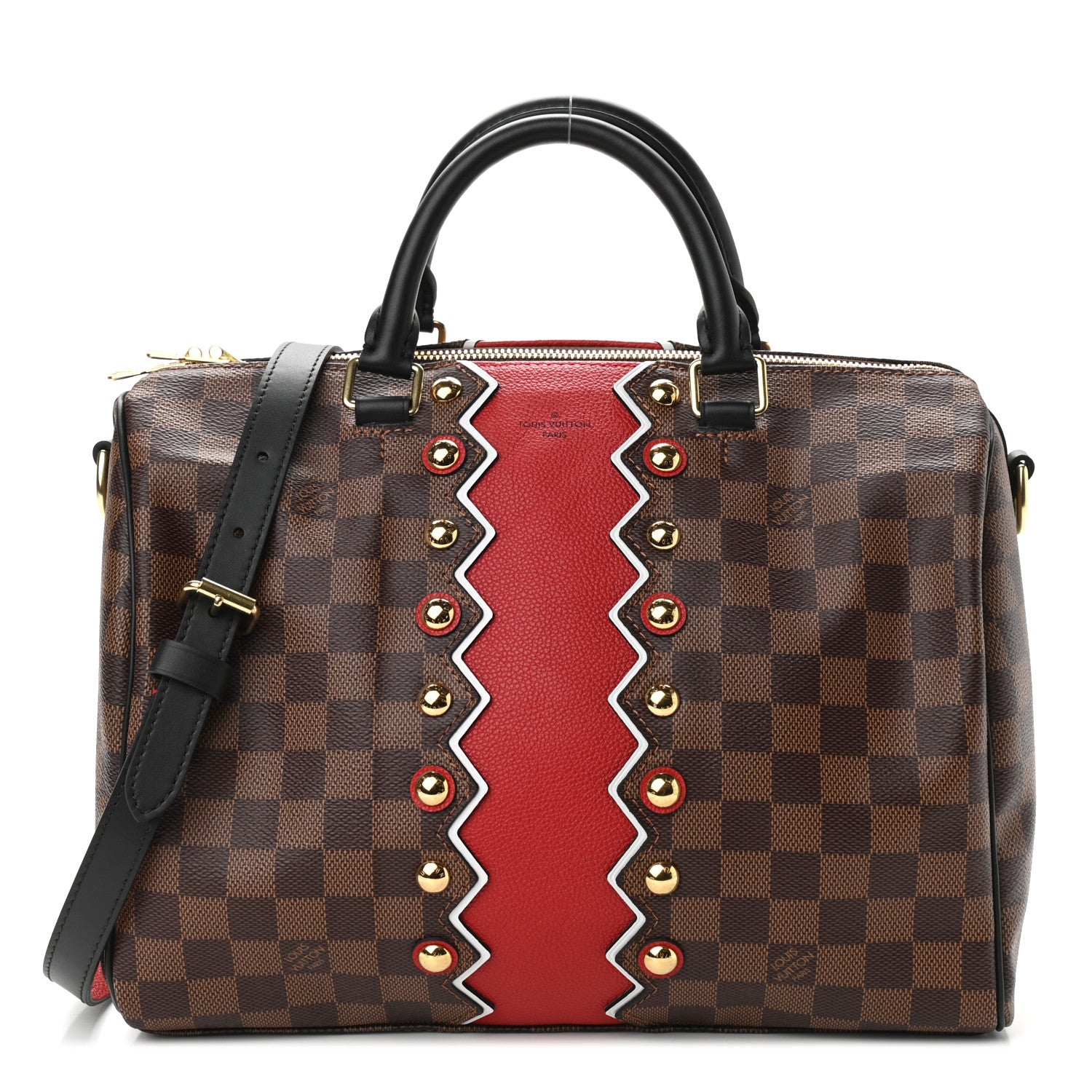 Louis Vuitton Damier Ebene Karakoram Speedy Bandouliere 30 1 of 12