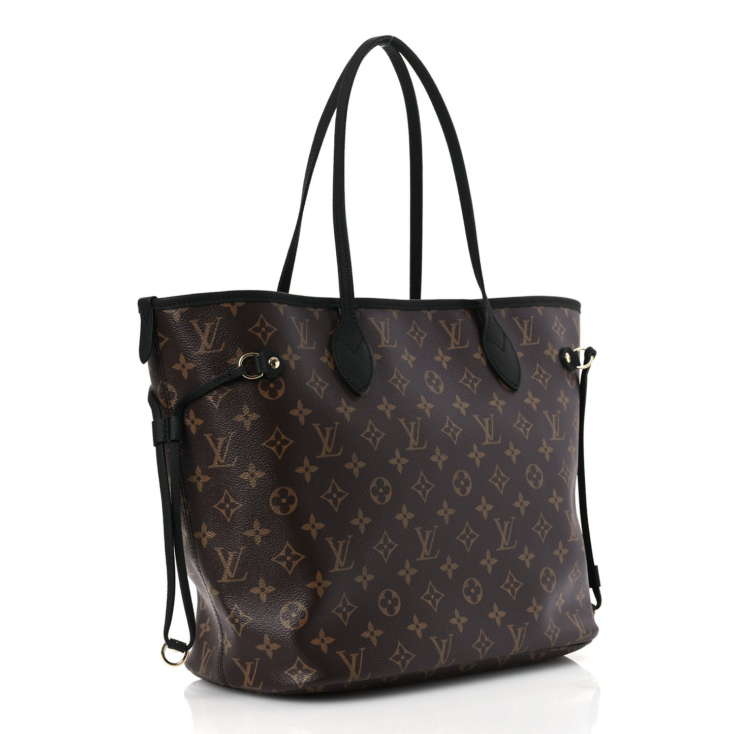 Monogram Calfskin Neo Neverfull Inside Out MM Black