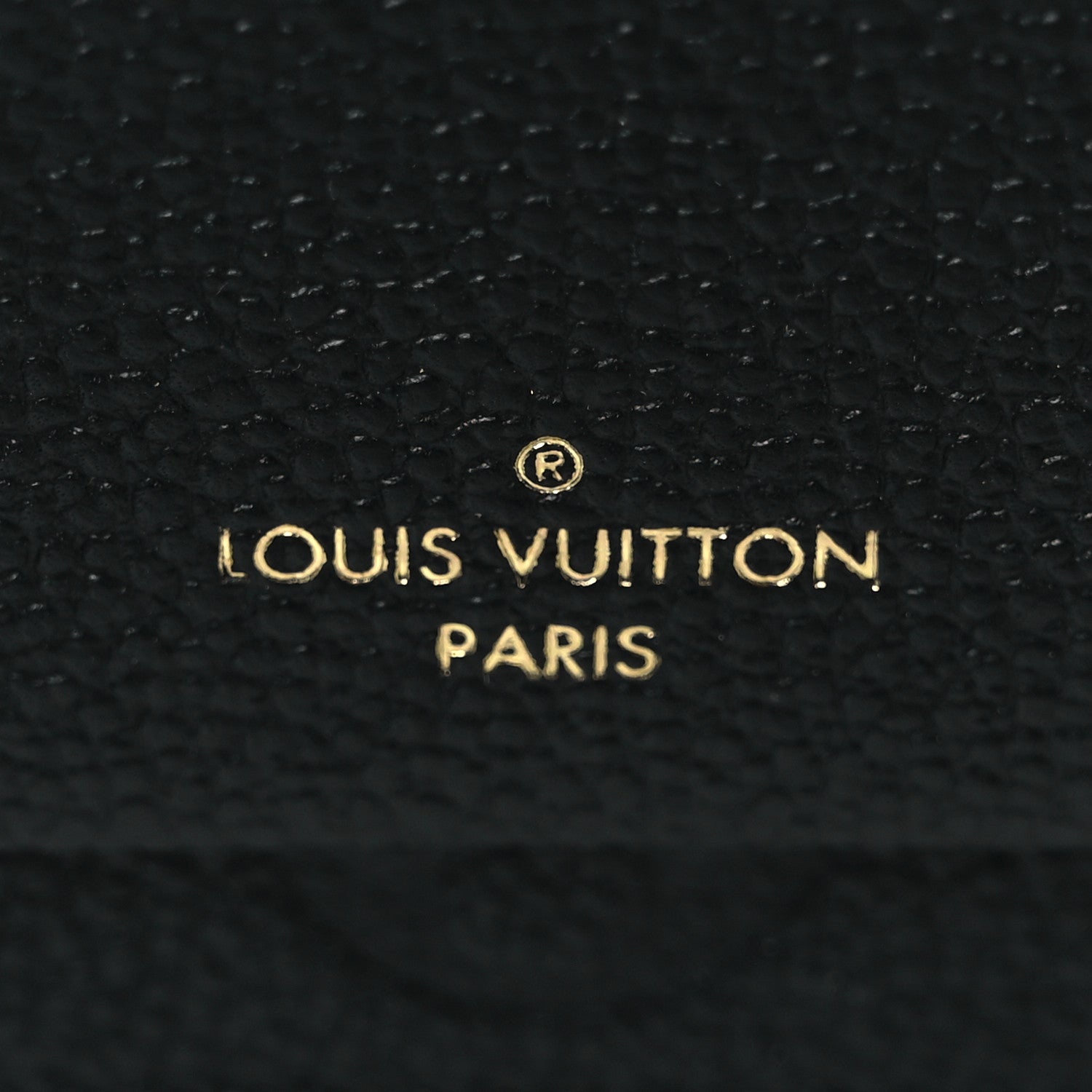 Louis Vuitton Empreinte Vavin Chain Wallet Black 6 of 9