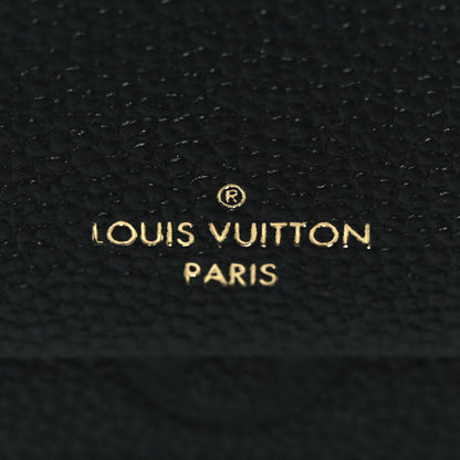 Louis Vuitton Empreinte Vavin Chain Wallet Black 6 of 9