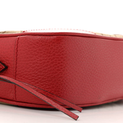 Gucci Monogram Mini Bree Messenger Bag Red 9 of 13