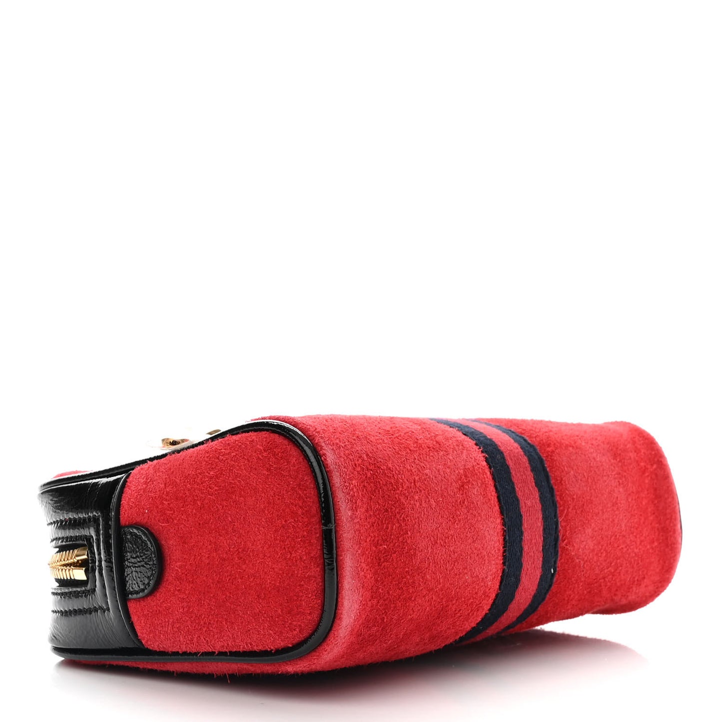 Suede Small Ophidia Belt Bag 85 34 Hibiscus Red