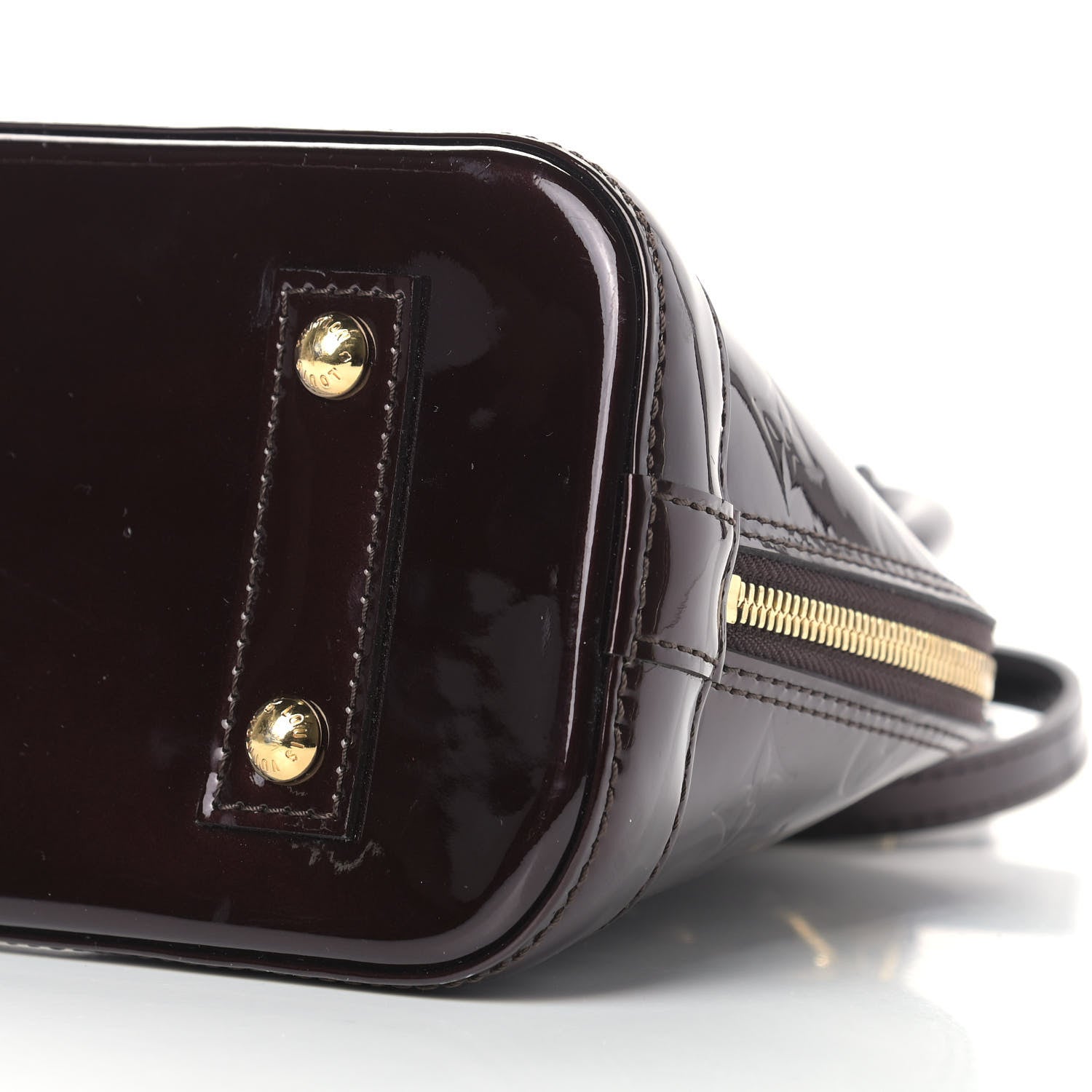 Louis Vuitton Vernis Alma BB Amarante 7 of 7