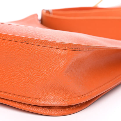 Hermes Epsom Evelyne III GM Orange 8 of 12