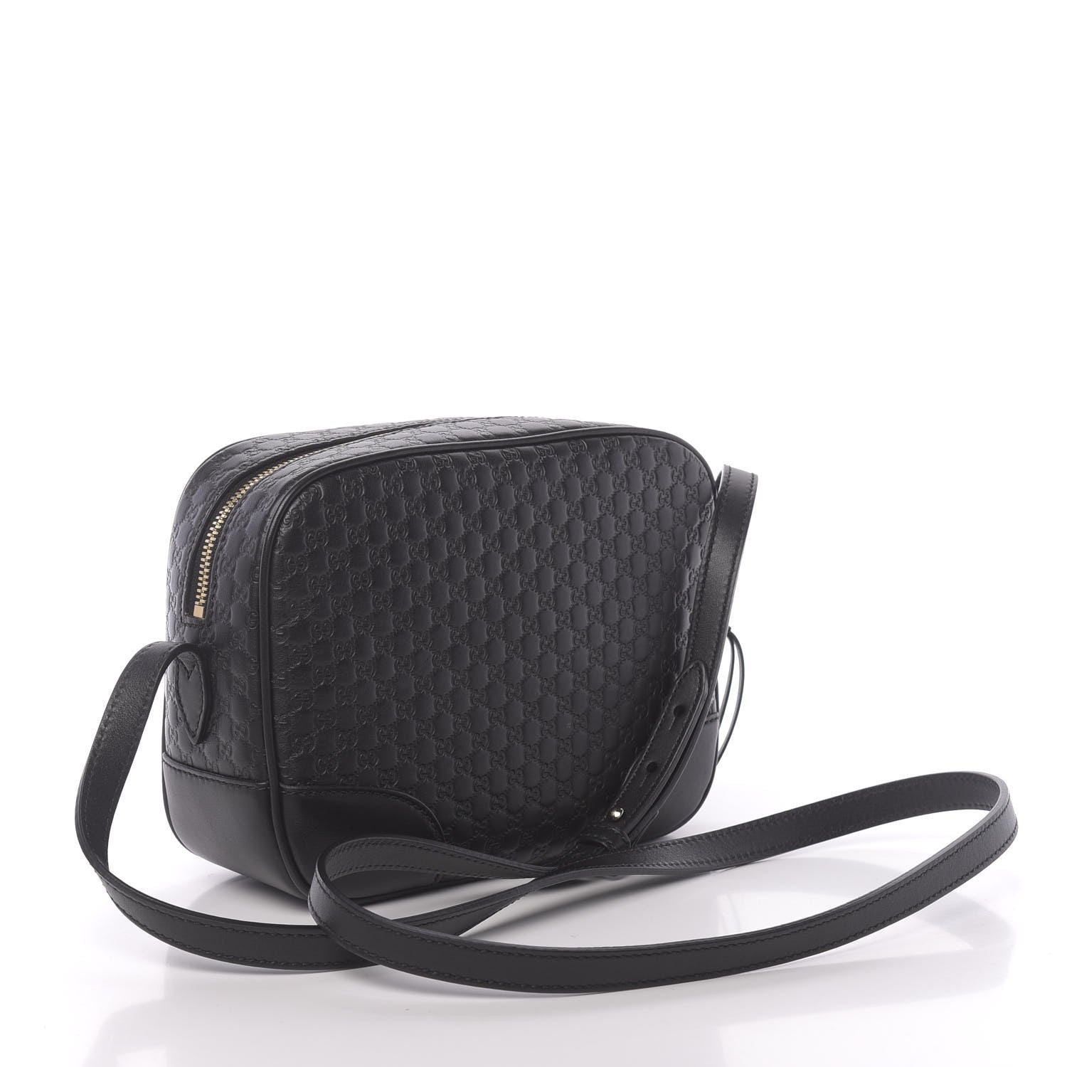 Gucci Microguccissima Mini Bree Messenger Bag Black 3 of 10