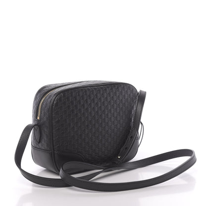 Gucci Microguccissima Mini Bree Messenger Bag Black 3 of 10