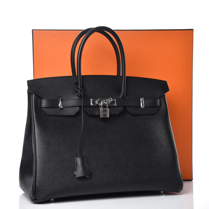 Hermes Epsom Birkin 35 Black 30 of 30