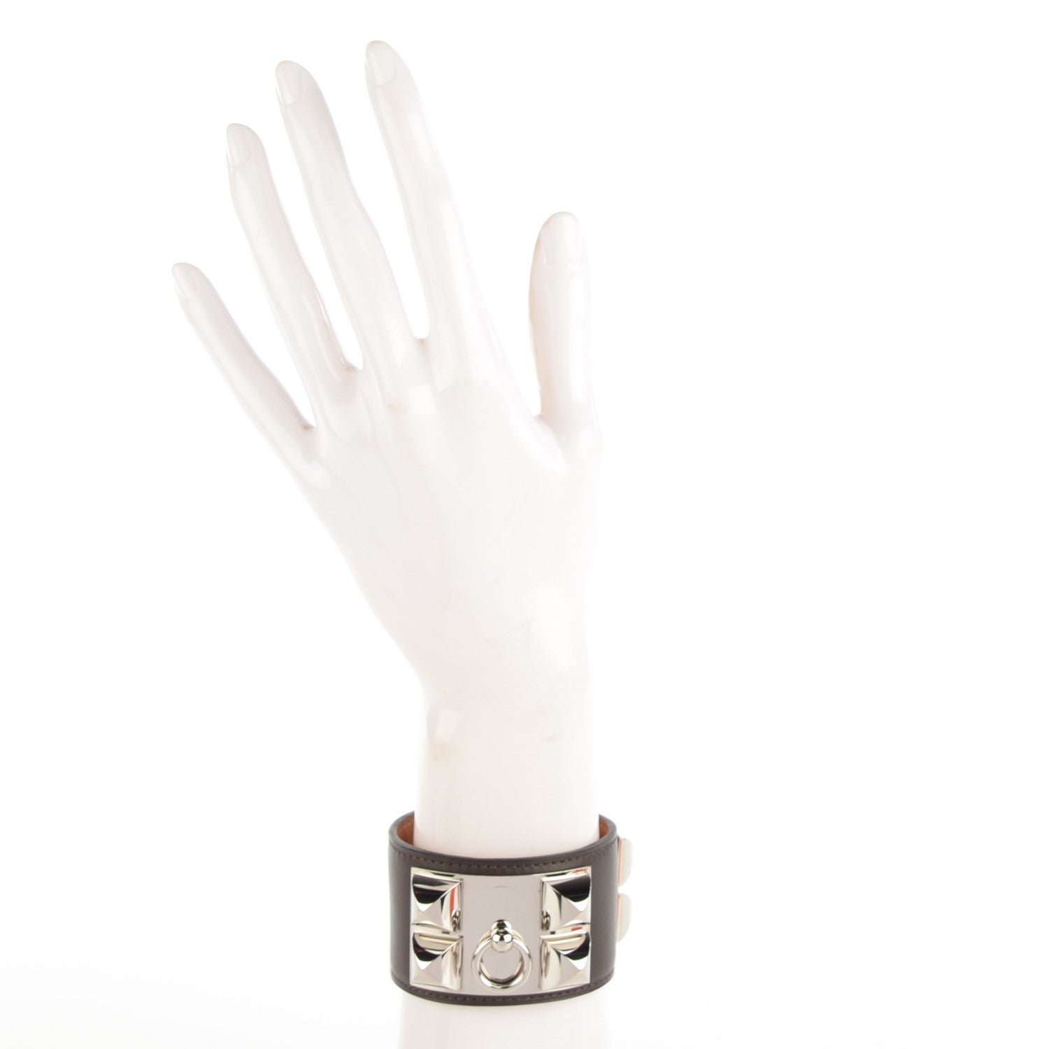 Hermes Chamonix Collier De Chien CDC Bracelet S Chocolate 2 of 7