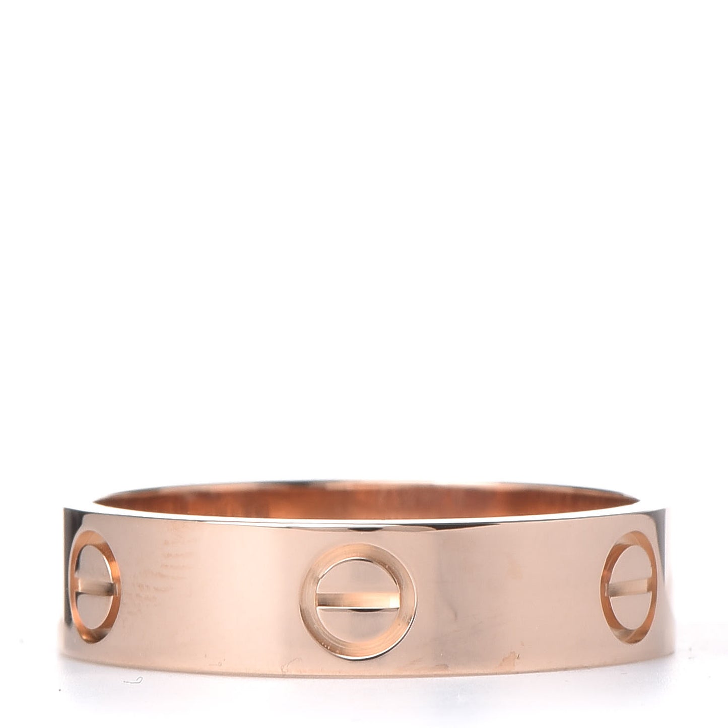18K Pink Gold 5.5mm LOVE Ring 62 10