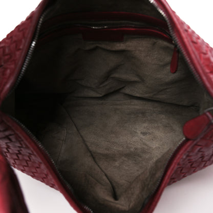 Bottega Veneta Nappa Intrecciato Large Veneta Hobo Vermillion 5 of 17