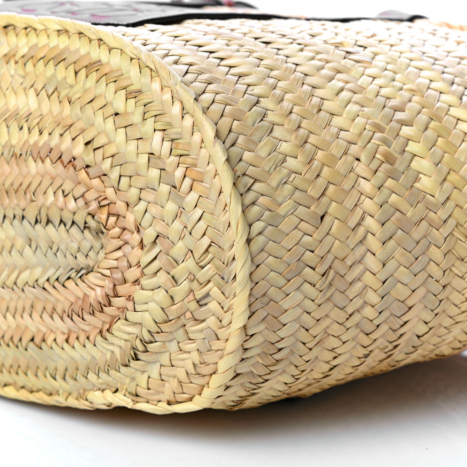 Loewe Raffia Basket Tote Bag Natural Tan 9 of 15