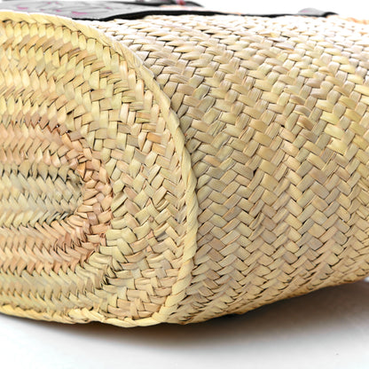 Loewe Raffia Basket Tote Bag Natural Tan 9 of 15