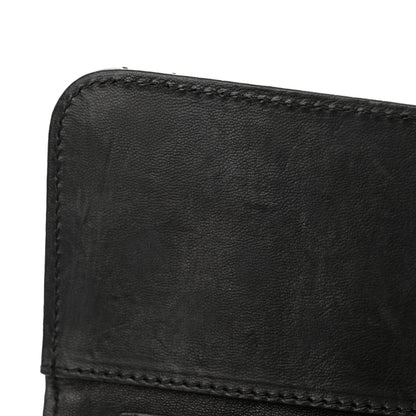 Chanel Patent Calfskin Quilted Flap Clutch With Chain Black 11 of 11