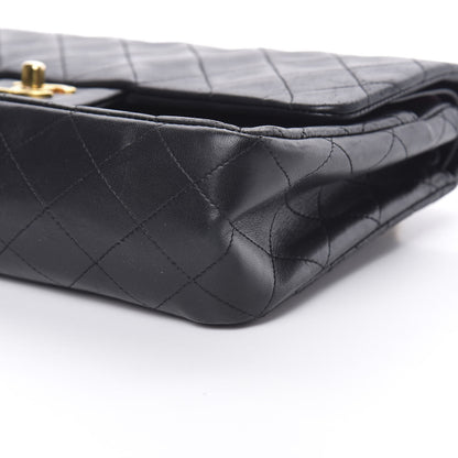 Chanel Lambskin Quilted Medium Double Flap Navy 11 of 19