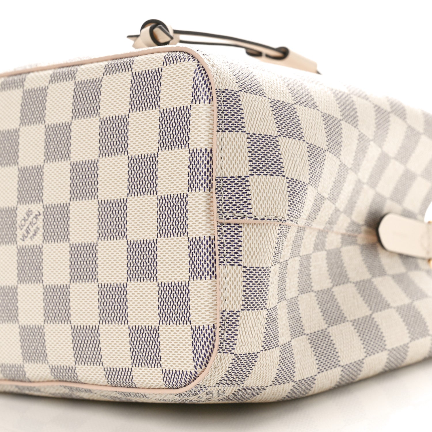 Louis Vuitton Damier Azur Braided Neonoe BB Pink 8 of 8