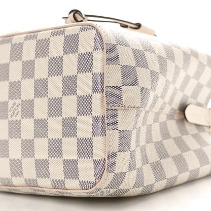 Louis Vuitton Damier Azur Braided Neonoe BB Pink 8 of 8