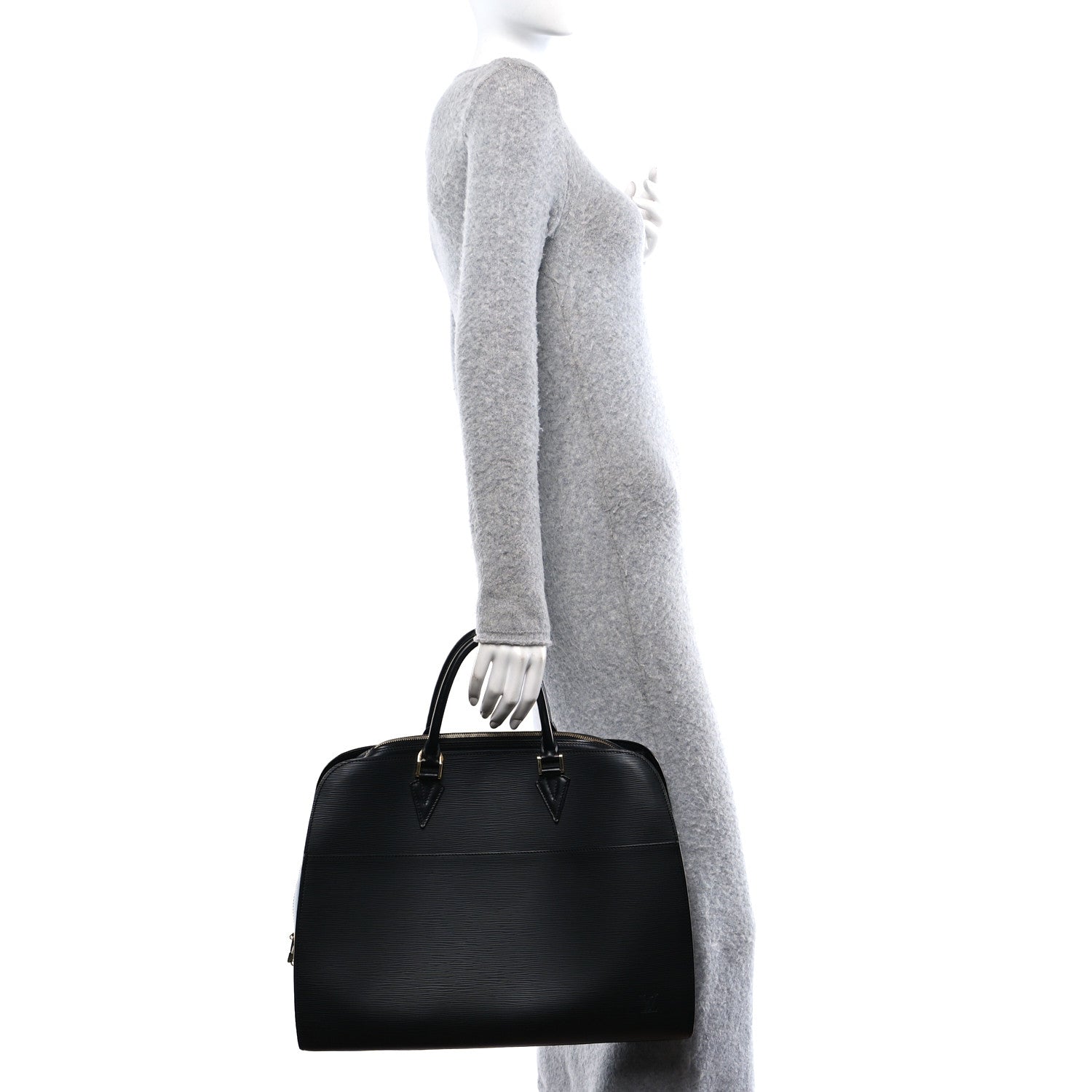 Louis Vuitton Epi Sorbonne Briefcase Black 3 of 11