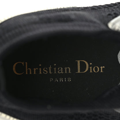 Christian Dior Technical Knit Calfskin Womens Walk'N'Dior High Top Sneakers 41.5 Black 8 of 8