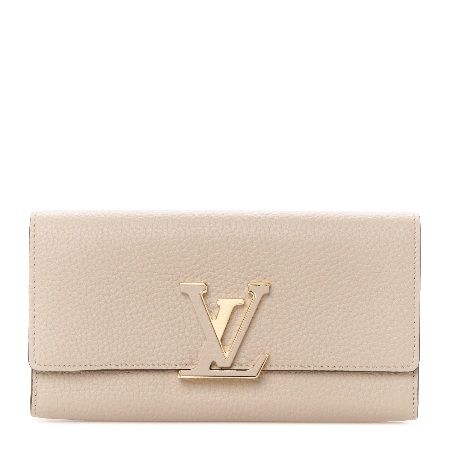 Louis Vuitton Taurillon Capucines Wallet Galet 1 of 10