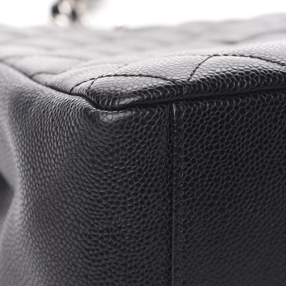 Chanel Caviar Quilted Grand Shopping Tote GST Black 12 of 15