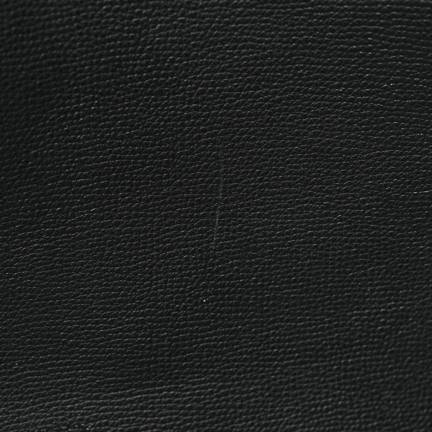 Grainy Calfskin Haymarket Check Medium Reversible Tote Black