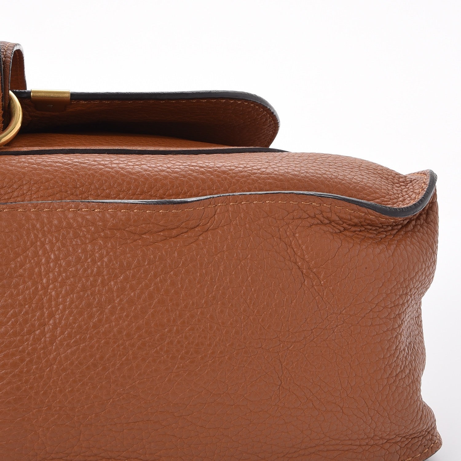 Chloe Calfskin Medium Marcie Satchel Tan 11 of 13