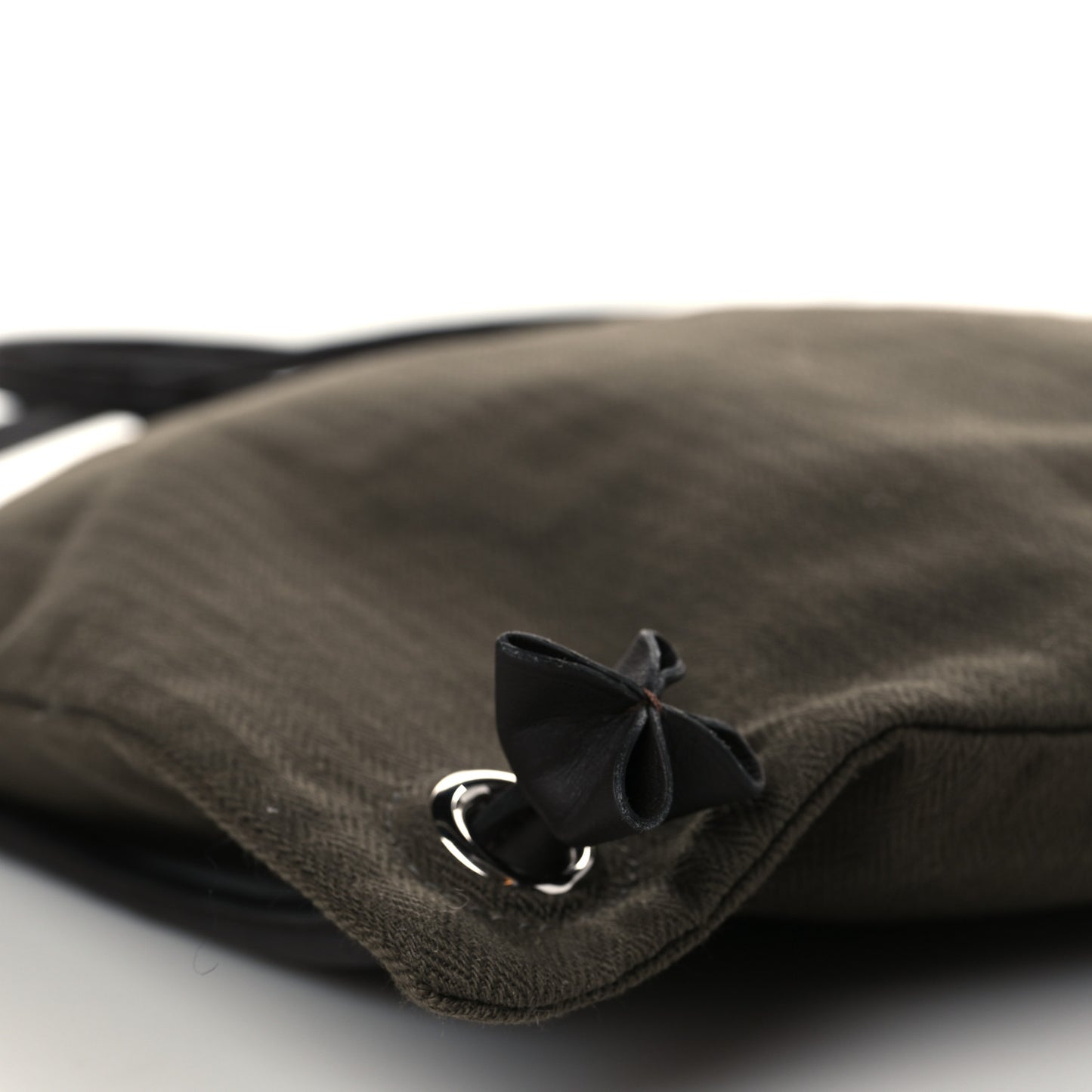 Herringbone Canvas Swift Maline Bag Kaki Ebene